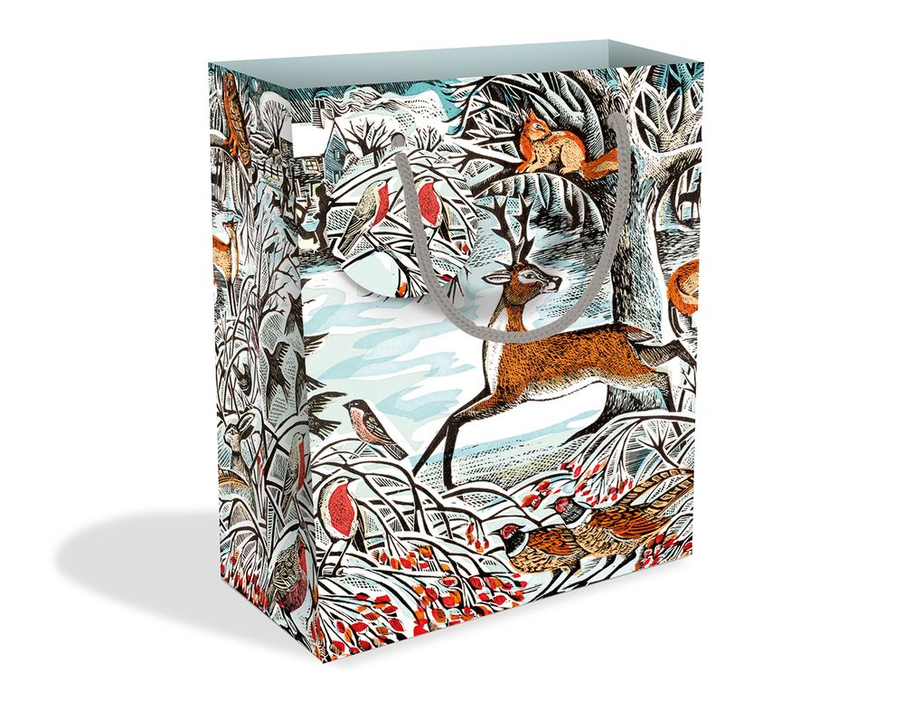 Winter Woodland Medium Gift Bag