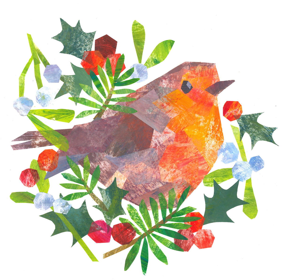 Xmas Robin Christmas Cards - by Maya Cawdell