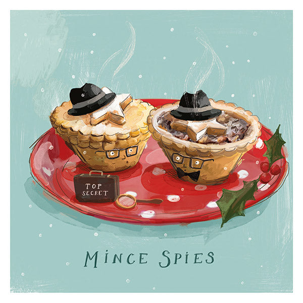 Mince Spies Christmas Cards