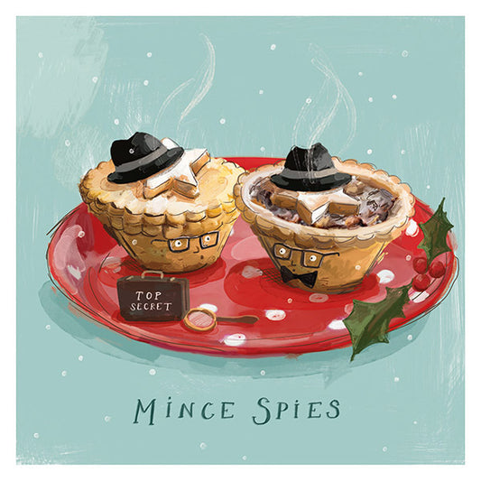 Mince Spies Christmas Cards