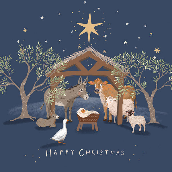 Classic Nativity Christmas Cards