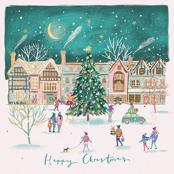 In the Town Square Christmas Cards