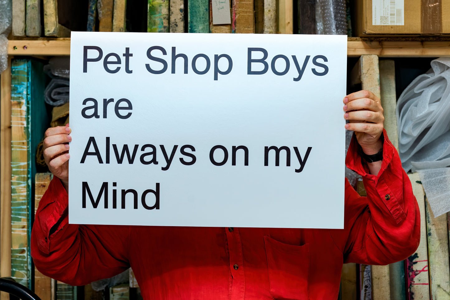 Pet Shop Boys - print by Jeremy Deller